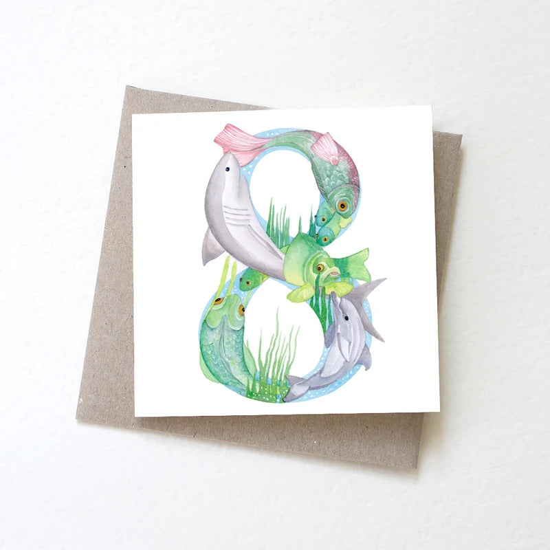 Two in a Tree card - small
