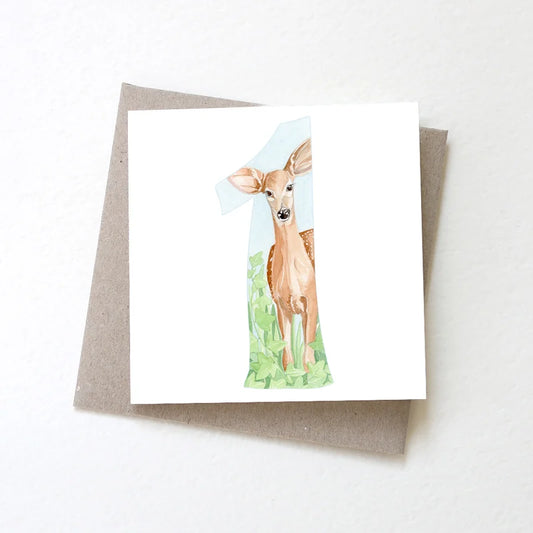 Two in a Tree card - small