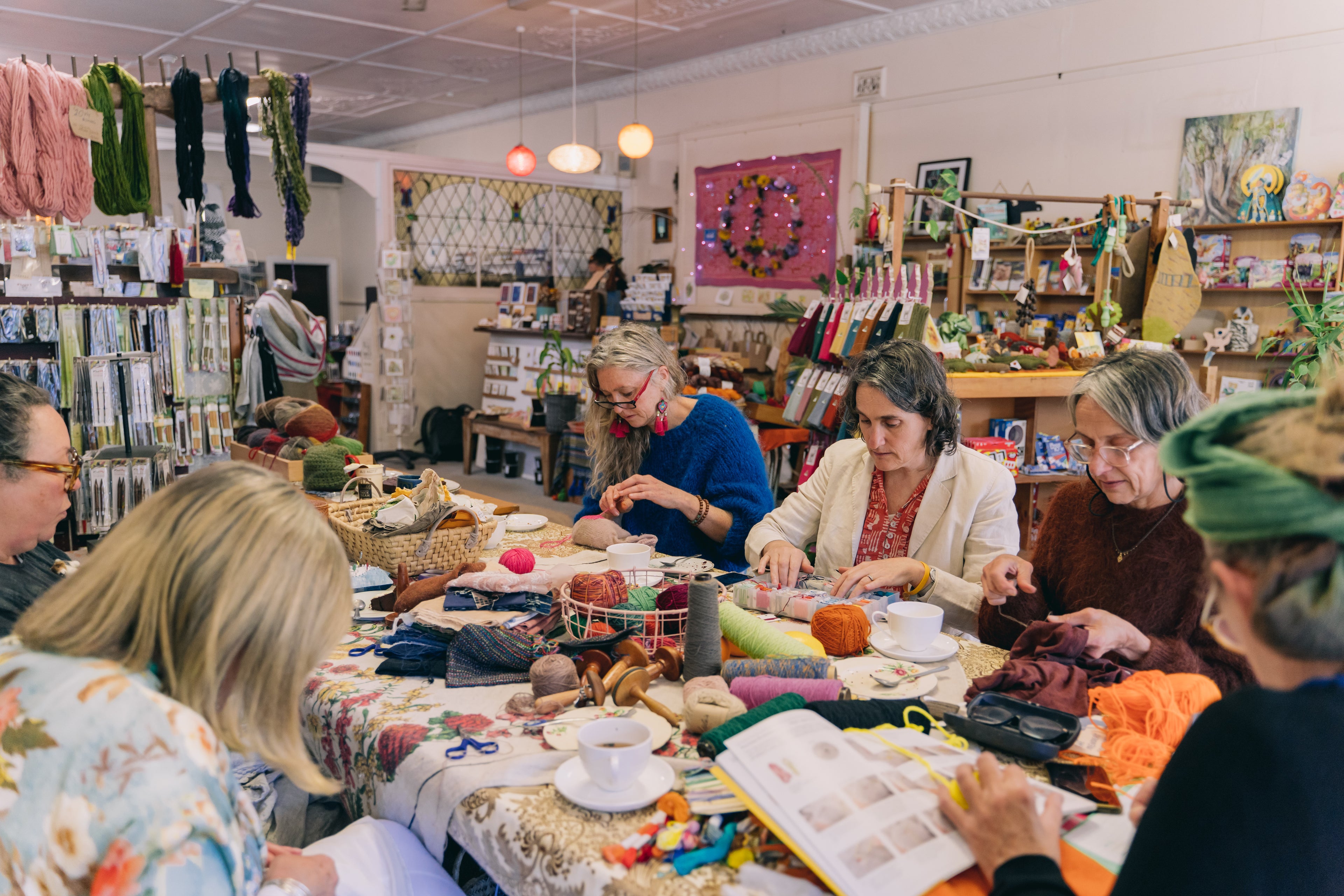 Weave Bellingen Craft Workshop participants