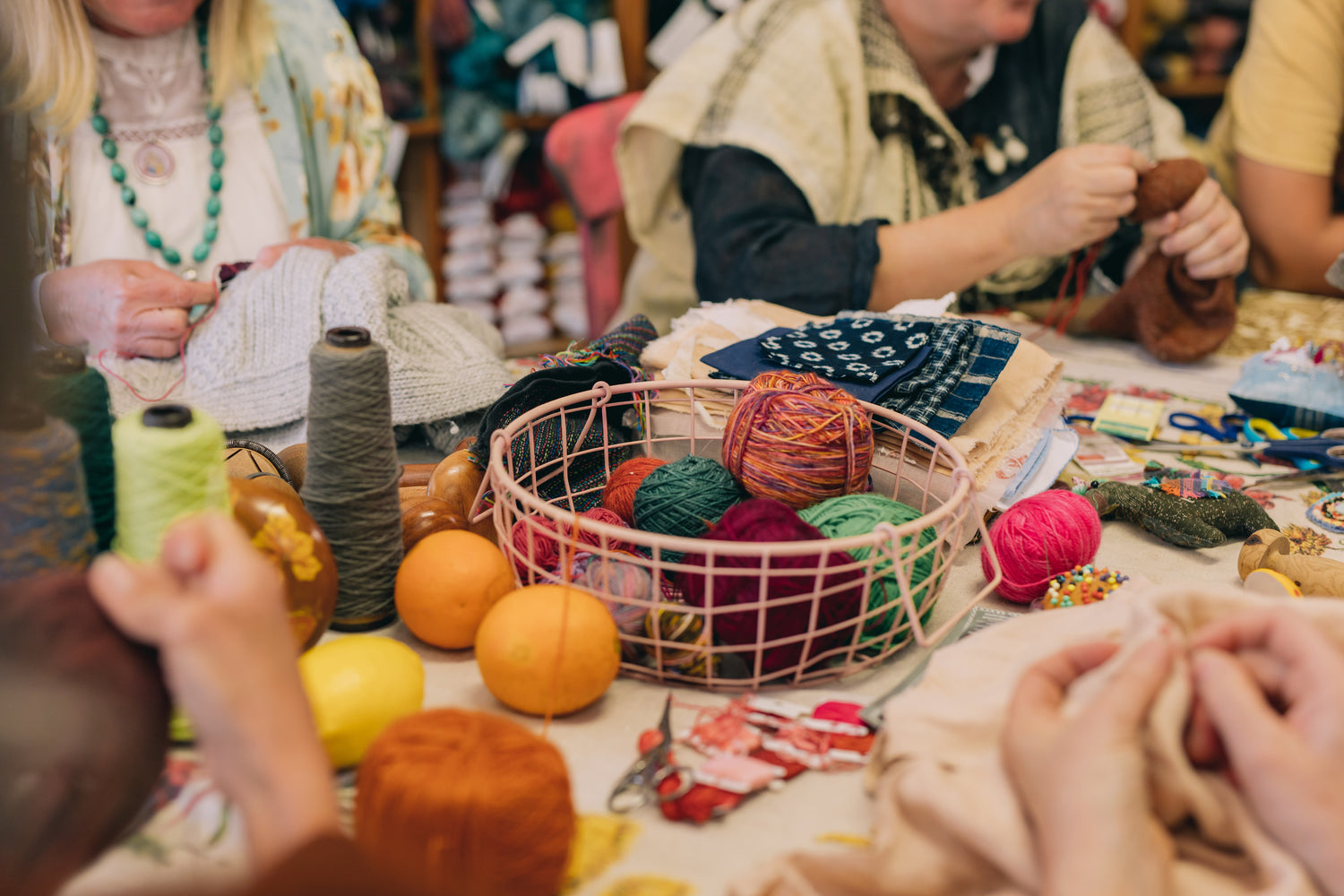 Craft workshop, Japanese mending style Sashimi