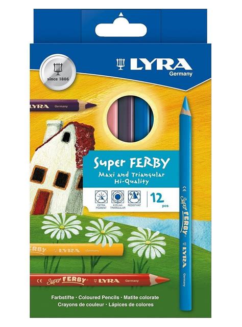 Coloured Pencil Sets - Giants and Super Ferby