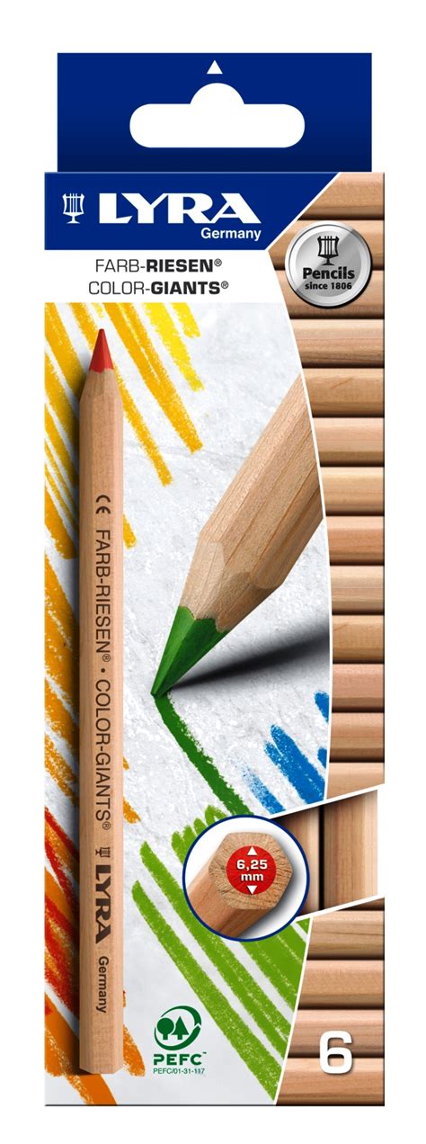 Coloured Pencil Sets - Giants and Super Ferby