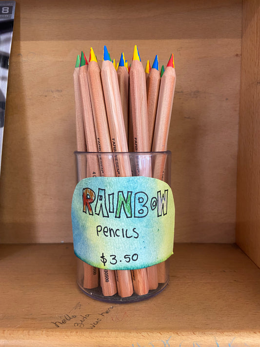 Giant 4 Colour Rainbow Pencil