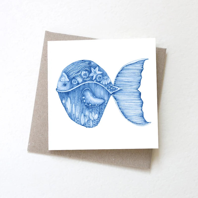 Two in a Tree card - small