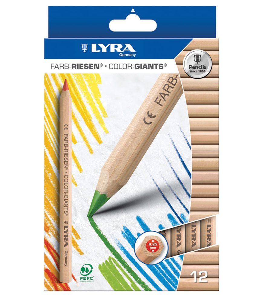 Coloured Pencil Sets - Giants and Super Ferby