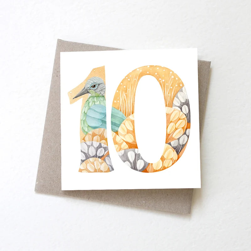 Two in a Tree card - small