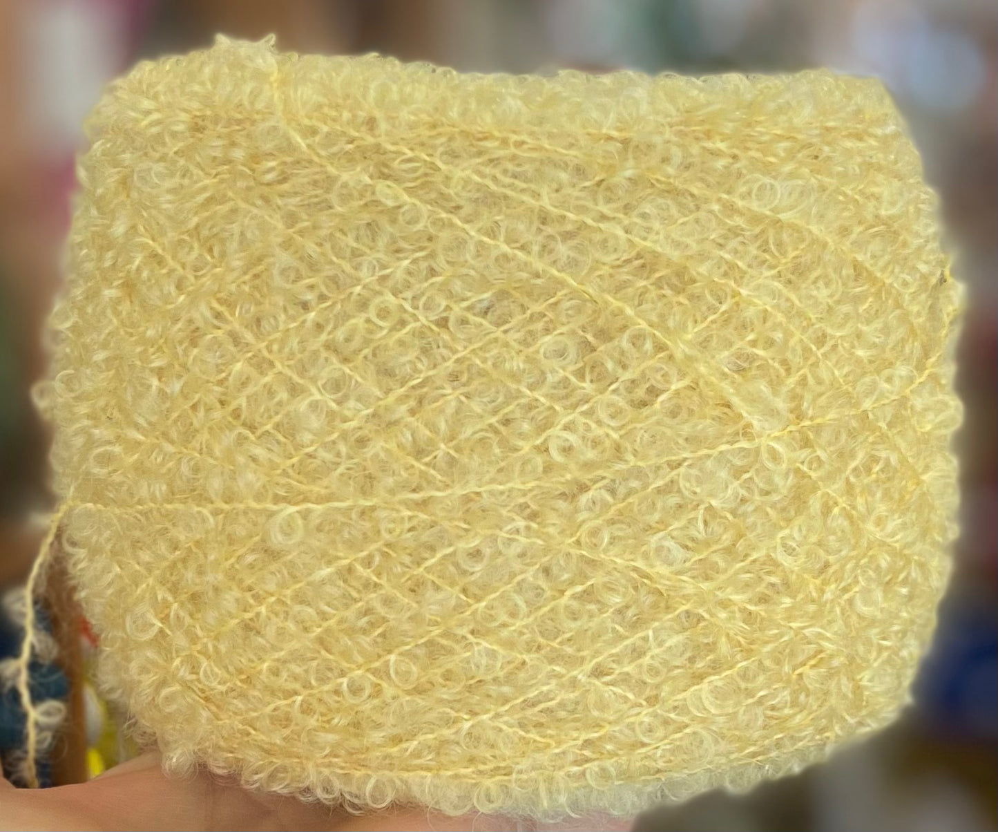 Dolls Hair - hand dyed Boucle