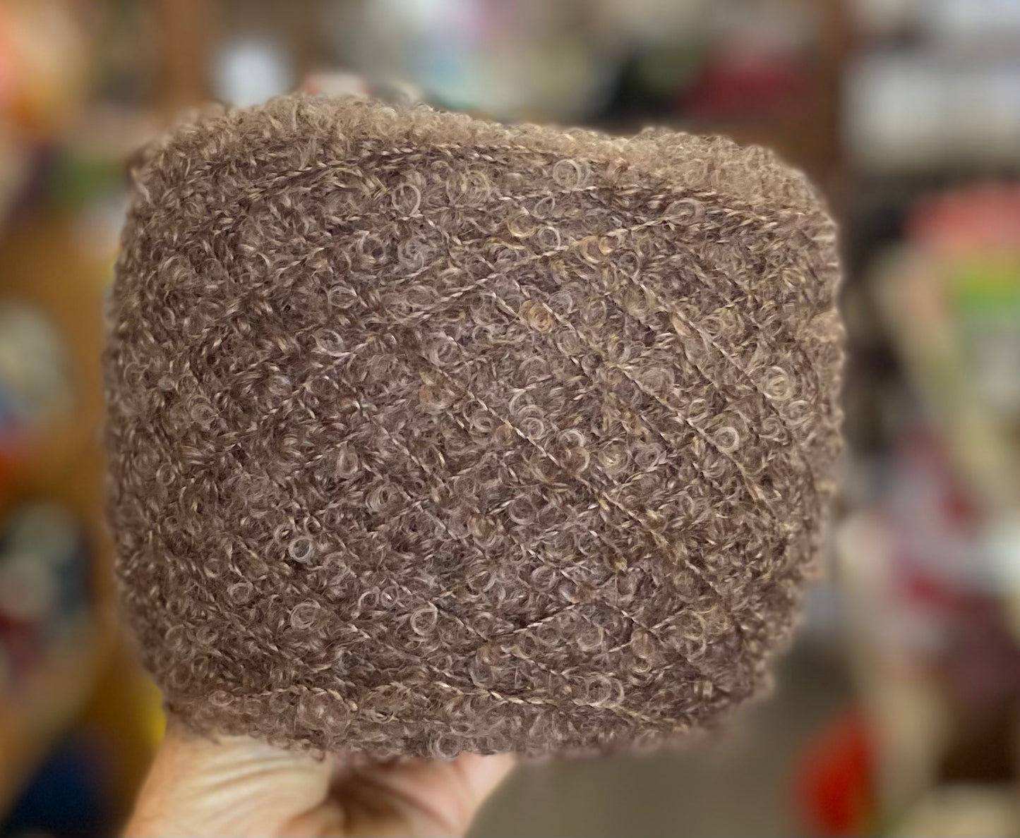 Dolls Hair - hand dyed Boucle